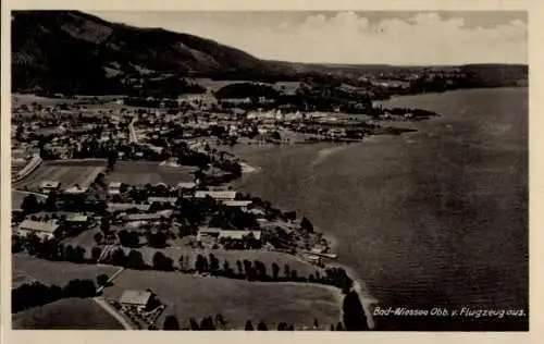 Ak Bad Wiessee in Oberbayern, Fliegeraufnahme