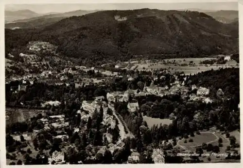 Ak Badenweiler im Schwarzwald, Fliegeraufnahme