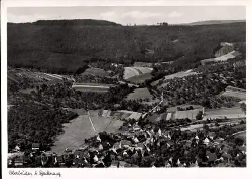 Ak Oberbrüden Auenwald in Württemberg, Fliegeraufnahme