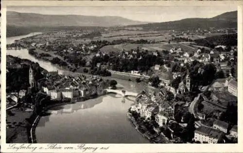 Ak Laufenburg am Hochrhein, Fliegeraufnahme