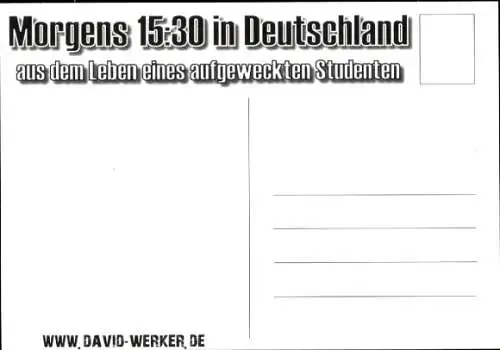 Ak Schauspieler David Werker, Portrait,  Autogramm