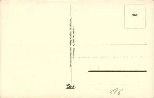 Ak Salzwedel in der Altmark, Schulenburgpark, Kirchturm