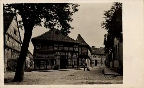 Ak Salzwedel in der Altmark, Salz- und Schmiedestraße