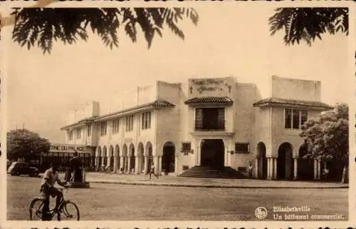 CPA Elisabethville RD Congo Zaïre, un bâtiment commercial