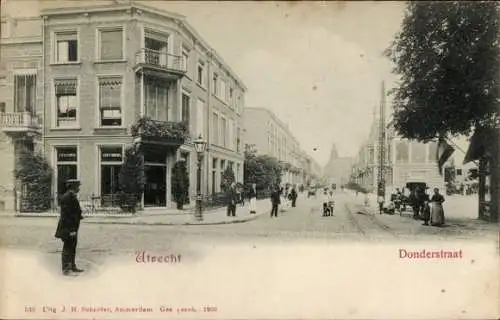 Ak Utrecht Nederland, Donderstraat