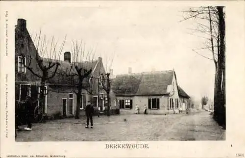 Ak Berkenwoude Zuid-Holland, Straatweg