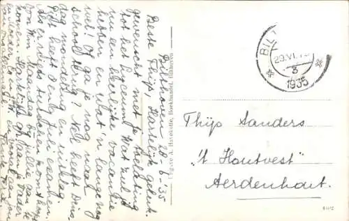 Ak Bilthoven De Bilt Utrecht Nederland, Station