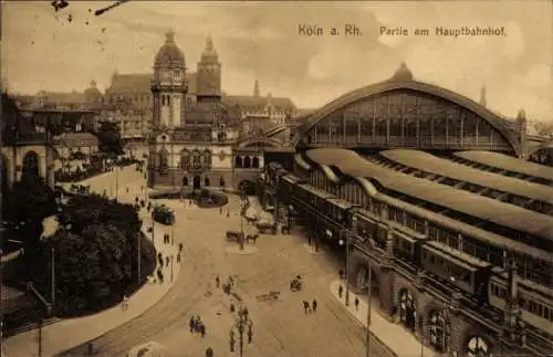 Ak Köln am Rhein, Hauptbahnhof