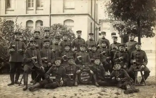 Foto Ak Fulda in Hessen, Gruppenbild kaiserliche Soldaten