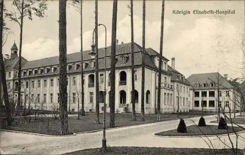 Ak Karlsruhe in Baden, Königin Elisabeth Hospital