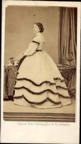 CdV Prinzessin von Belgien, Portrait