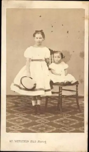 Foto Isabelle und Marie-Louise, Portrait, 1865