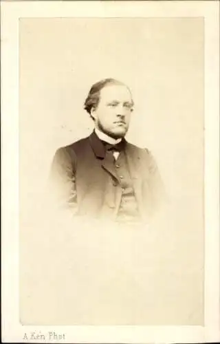 CdV Mann, Portrait