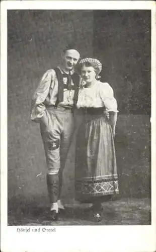 Ak Melle in Niedersachsen, Märchenzauber im Meller Berge, 1913, Hänsel und Gretel