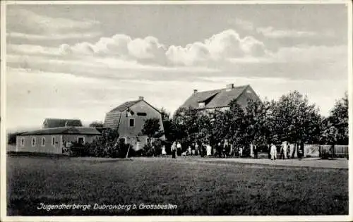 Ak Groß Besten Bestensee in Brandenburg, Jugendherberge Dubrowberg