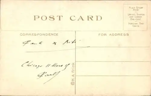 Ak Portrait zweier Kitten