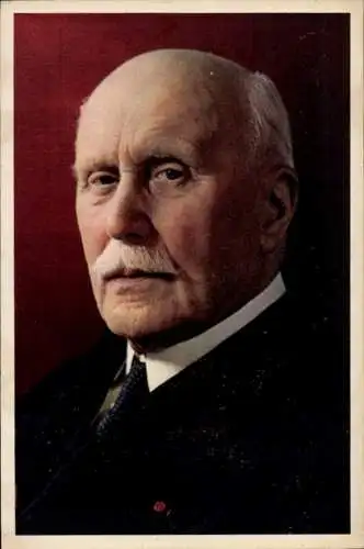 Ak Französischer Politiker Philippe Pétain, Portrait