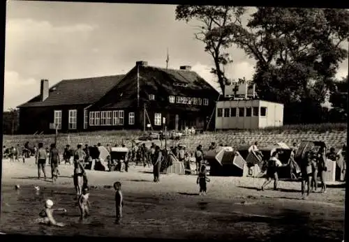 Ak Ostseebad Zingst, HO-Gaststätte Kurhaus