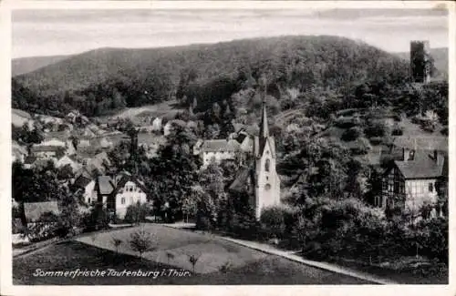 Ak Tautenburg in Thüringen, Gesamtansicht