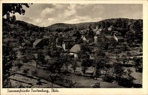 Ak Tautenburg in Thüringen, Gesamtansicht