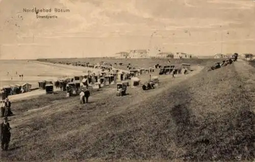 Ak Nordseebad Büsum, Strandpartie