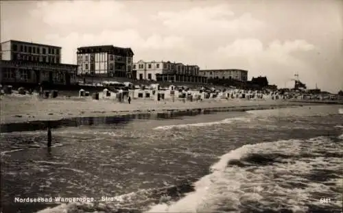 Ak Nordseebad Wangeroog Wangerooge in Ostfriesland, Strand