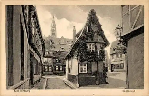 Ak Quedlinburg im Harz, Finkenherd