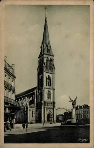 Ak Bergerac-Dordogne, Kirche Notre Dame