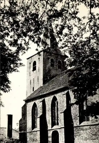 Ak Westerbork Drenthe Niederlande, Herv. Kerk