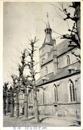 Ak Hattem Gelderland Niederlande, Kirche