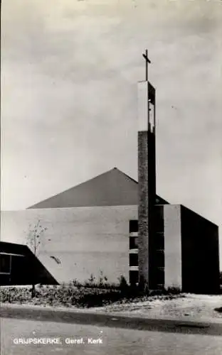 Ak Grijpskerke Zeeland, Geref. Kerk