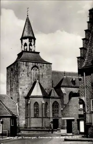 Ak Tubbergen Overijssel, Gemeente-toren, R.K. Kerk