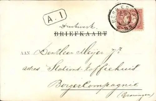 Ak Nijmegen Gelderland, Belvedere