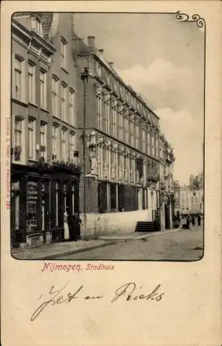 Ak Nijmegen Gelderland, Stadhuis