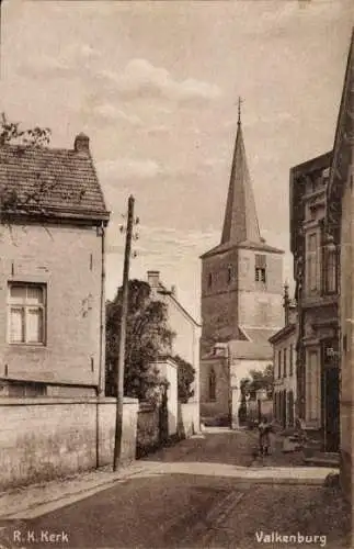 Ak Valkenburg Limburg Niederlande, R.K. Kerk