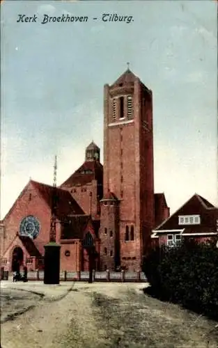 Ak Tilburg Nordbrabant Niederlande, Kirche