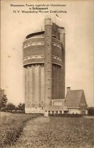 Ak Schimmert Limburg Niederlande, Wasserturm