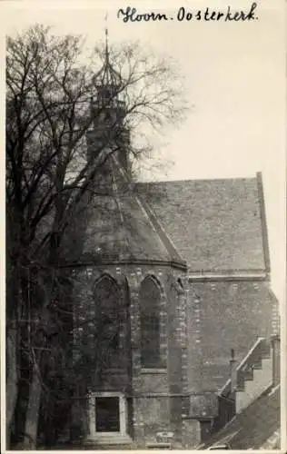 Foto Ak Hoorn Nordholland Niederlande, Oosterkerk