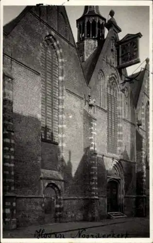 Foto Ak Hoorn Nordholland Niederlande, Noorderkerk