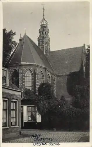 Foto Ak Hoorn Nordholland Niederlande, Kerk