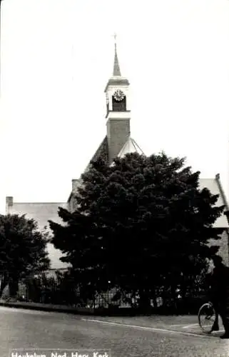 Ak Heukelum Lingewaal Gelderland, Ned. Herv. Kerk