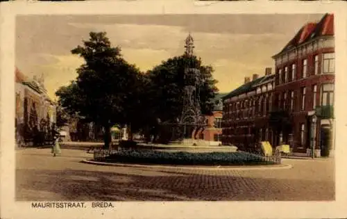 Ak Breda Nordbrabant Niederlande, Mauritsstraat