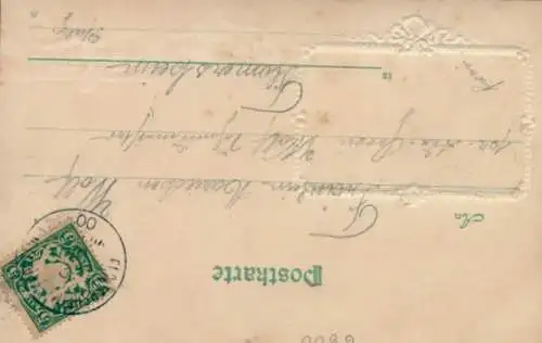 Präge Passepartout Ak Mannheim in Baden, Marktplatz, Rathaus