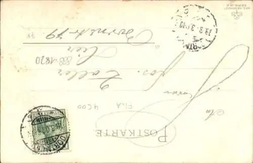 Präge Passepartout Ak Dortmund im Ruhrgebiet, Walhalla