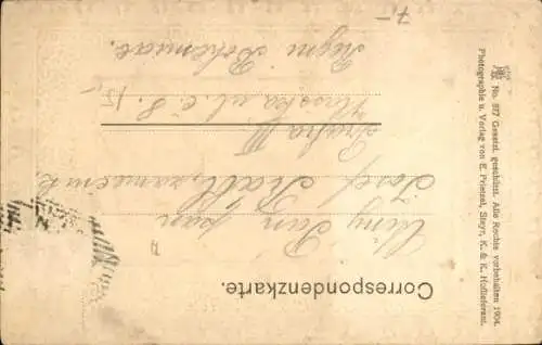 Präge Passepartout Ak Bad Hall Oberösterreich, Pfarrkirche