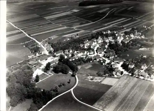 Foto Orsenhausen Schwendi in Oberschwaben, Fliegeraufnahme