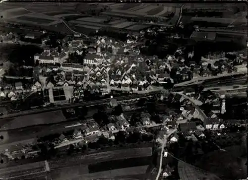 Foto Messkirch Meßkirch in der Schwäbischen Alb Baden, Luftaufnahme