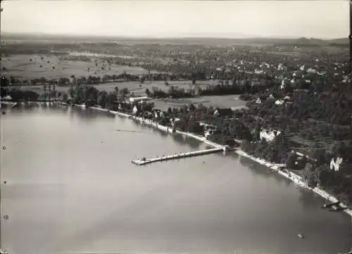 Foto Lindau am Bodensee Schwaben, Fliegeraufnahme