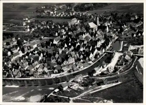 Foto Riedlingen an der Donau Württemberg, Fliegeraufnahme