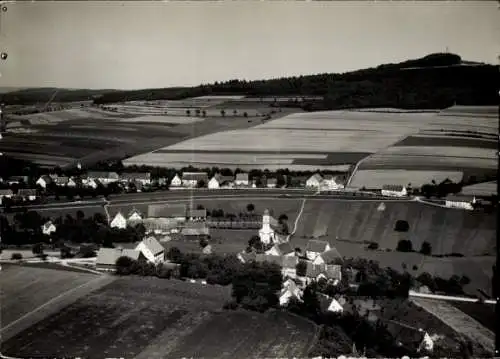 Foto Göffingen Unlingen in Oberschwaben Württemberg, Fliegeraufnahme